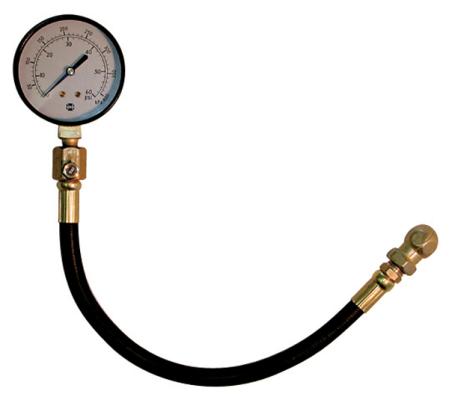 Tire Pressure Gauge 0-15 PSI Range Analog 1-1/2 Diameter Proform