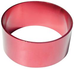 Engine Piston Ring Compressor Tapered Fits 4.250 Inch Piston Bore Aluminum Red Anodized Proform