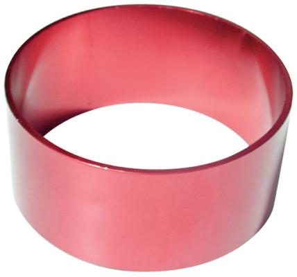 Engine Piston Ring Compressor Tapered Fits 4.310 Inch Piston Bore Aluminum Red Anodized Proform