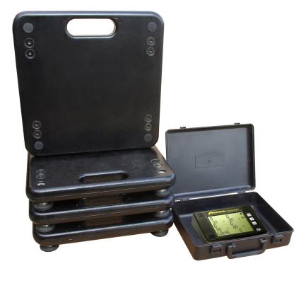 Vehicle Wireless Scale System 7,000LB Capacity 1,750LB Per Pad Rating Includes 4 Pads Proform