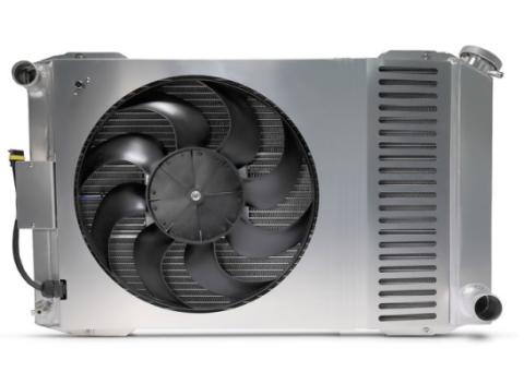 Slim-Fit Radiator System Universal GM Style 26.0 Inch Core Manual Transmission Proform