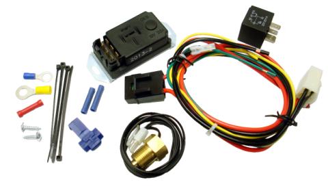 Electric Fan Controller Adjustable 150-240 degree range Thread-in probe sensor Proform