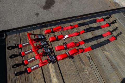 Off-Road Tie-Down Kit Red SpeedStrap