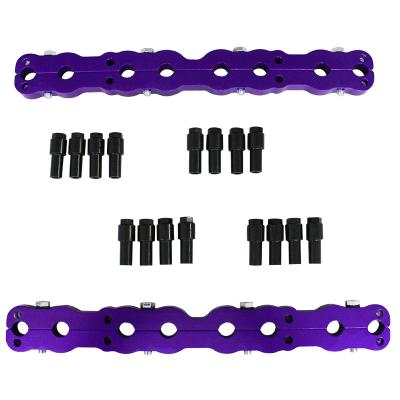 Maximum Effort Rocker Arm Stud Girdles; Chevy 262-400 7/16-20 Howards Cams 90101