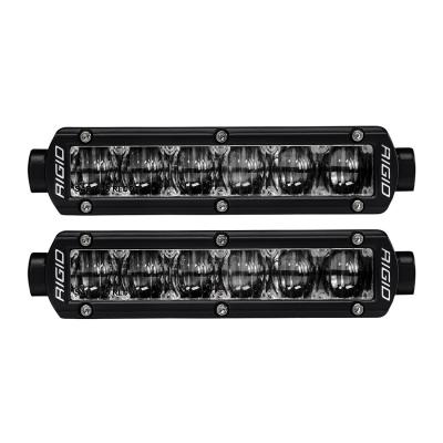 SAE 6 Inch Fog Light Pair SR-Series Pro RIGID Industries