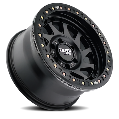 Dirty Life Race Wheels Enigma Race 9313 Matte Black 17X9 5-127 -12Mm 78.1Mm