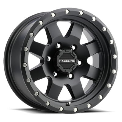 Aluminum Wheels 15x8 Defender 935B Satin Black Multi Spoke -24 Offset 5 on 114.3 Bolt Pattern 83.82 Bore Raceline