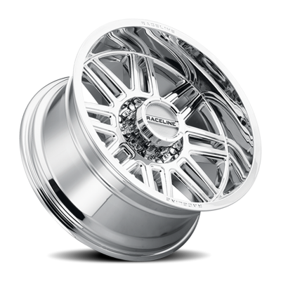 Aluminum Wheels 20x10 Split 948C Chrome -19 Offset 6 on 135 Bolt Pattern 87.1 Bore Raceline