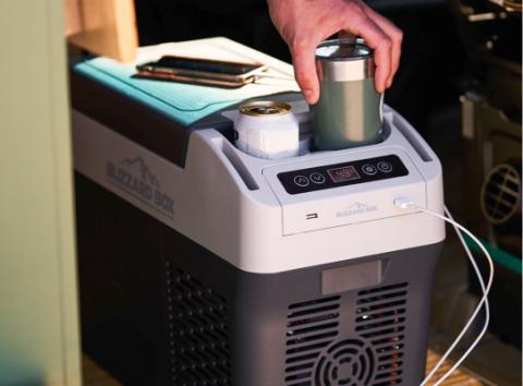 Portable Fridge/Freezer 13 Quart/12 Liter Electric Blizzard Box Project X Offroad