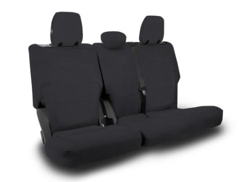 Rear Bench Covers for 2021+ Ford Bronco 4 Door All Black PRP Seats