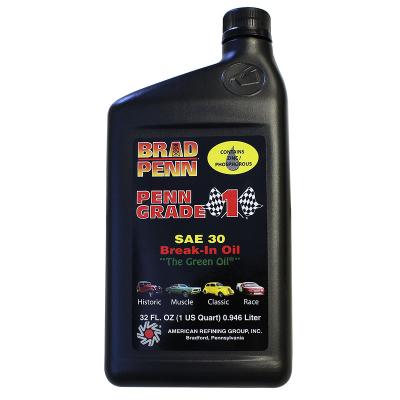 Penn-Grade 1 Break-In Engine Oil; 30W Howards Cams BPO30WT