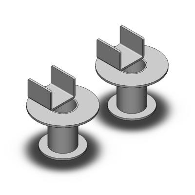 Jeep Wrangler 5 Inch Stretch Rear Upper Spring Post W/Spring Retainer 1997-2006 TJ/LJ Clayton Off Road