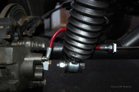 Jeep Wrangler Rear Shock Conversion Kit 1997-2006 TJ/LJ Clayton Off Road