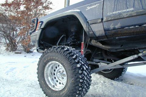 Jeep Cherokee 6.5 Inch Long Arm Lift Kit W/Rear Coil Conversion 1984-2001 XJ Clayton Off Road