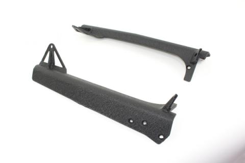 Jeep TJ 52 Inch Light Bar Bracket 97-06 Wrangler TJ Black Textured Powdercoat Fishbone Offroad