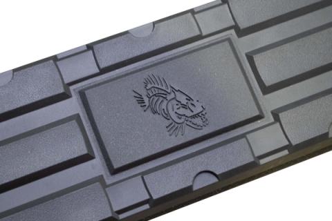 19-Current Ram 1500 Quad Cab 5 Inch Oval Side Steps Fishbone Offroad