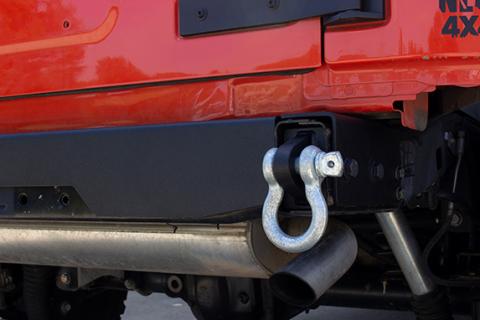 Jeep JK Rear D-Ring Frame Mounts 2007 to 2018 JK Wrangler, Rubicon and Unlimited Fishbone Offroad