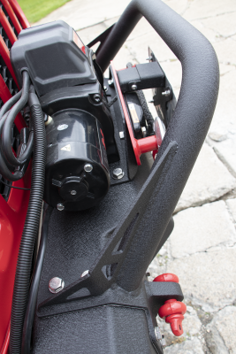 Jeep JL/Gladiator Front Winch Bumper for 18-Pres Wrangler JL/Gladiator Black Powdercoat Fishbone Offroad