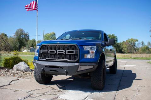 15-17 F150 Pelican Front Winch Bumper Fishbone Offroad