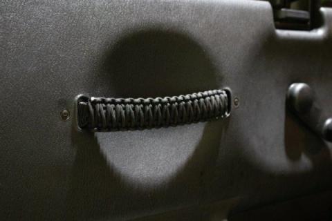 Wrangler Paracord Door Handles Black for 97-06 Jeep Wrangler Fishbone