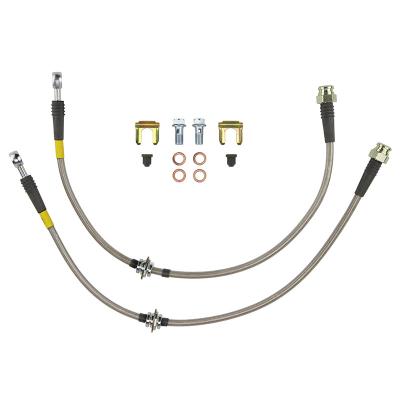Front Stainless Steel Brake Lines Subaru Impreza 1993-2001 FactionFab