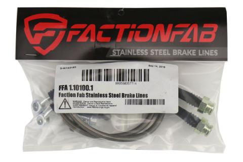 Rear Stainless Steel Brake Lines Subaru Impreza 1993-2001 with Disk Brakes FactionFab