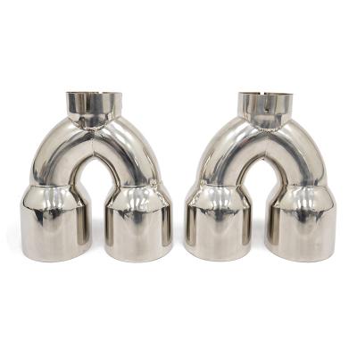 Replacement Axle Back Tip Polished Pair FactionFab