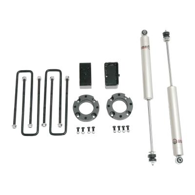 3 Inch Lift Kit Front Spacers w/ Rear Blocks and Shocks Freedom 04-24 Ford F-150/06-08 Lincoln Mark LT Off-Road
