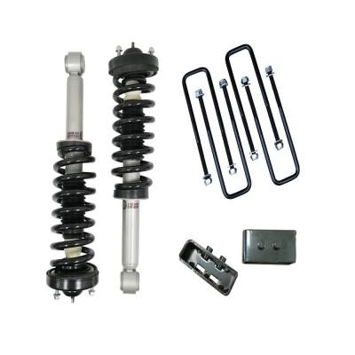 Front 3 Inch Lift Strut / 2 Inch Rear Blocks w/ U Bolts 09-13 F-150 Freedom Off-Road