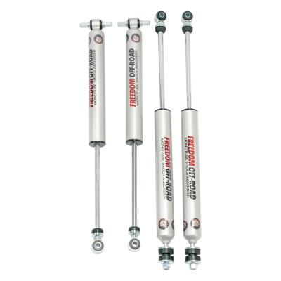 07-18 Jeep JK Wrangler Monotube Shocks for 2.5-4.5 Inch Lift Set of 4 Freedom Off Road