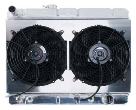 64-67 GTO w/ AC HO/SD 1.25 Inch Radiator KIT Automatic Transmission Cold Case Radiators