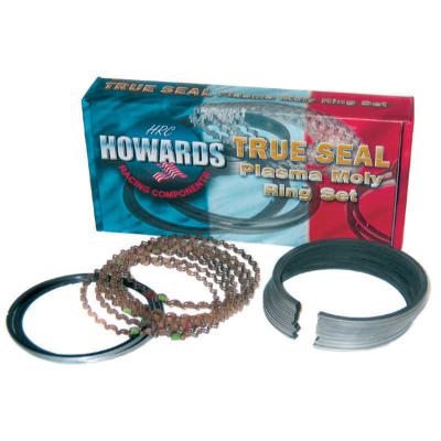 True Seal Piston Ring Set; 4.005 1/16 1/16 3/16 Plasma Moly Howards Cams HRC4860-4000-5