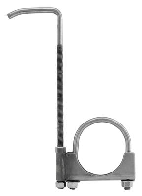 Exhaust Hanger 2.5 in Hardware Not Incl Natural 304 Stainless Steel Pypes Exhaust