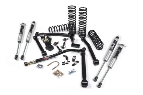 07-18 Jeep Wrangler JK J-Lander 3.5 Inch 4 Door w/Fox 2.0 Performance Series Shocks JSPEC