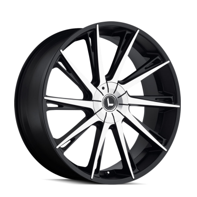 Cast Aluminum Wheels Cray 141 CH 18x8 Chrome 5 on 110/5 on 115 Bolt Pattern 40 Offset Kraze Wheels