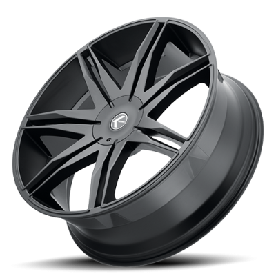 Cast Aluminum Wheels Cray 141 B-M 18x8 Milled Black 5 on 108/5 on 114.3 Bolt Pattern 40 Offset Kraze Wheels