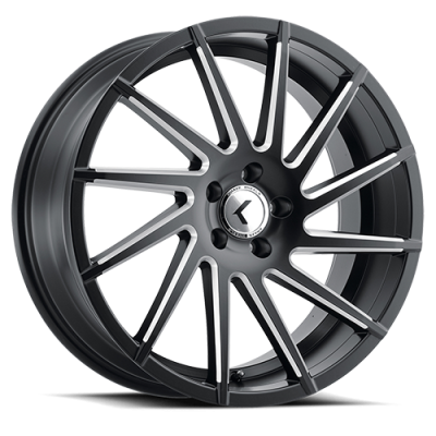 Cast Aluminum Wheels Spinner 181 BM 20x8.5 Milled Black 5 on 112 Bolt Pattern 40 Offset Kraze Wheels