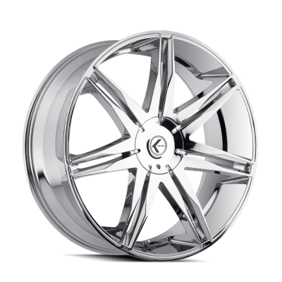 Cast Aluminum Wheels Spinner 181 BM 18x8 Milled Black 5 on 112 Bolt Pattern 40 Offset Kraze Wheels