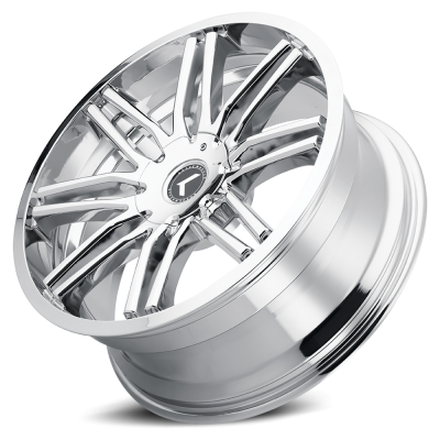 Cast Aluminum Wheels Lusso 190 BM 17x8 Machined Black 5 on 108 Bolt Pattern 38 Offset Kraze Wheels