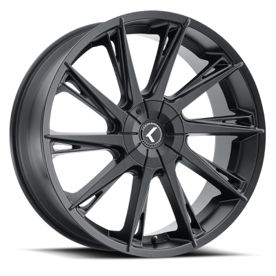 Cast Aluminum Wheels Turismo 193 20x8.5 Machined Black 5 on 108 Bolt Pattern 38 Offset Kraze Wheels