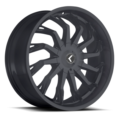 Cast Aluminum Wheels Milano 195 BM 18x8 Machined Black 5 on 108 Bolt Pattern 40 Offset Kraze Wheels