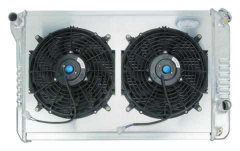 82-92 Camaro/Firebird 3rd Gen F-Body Aluminum Performance Radiator and 12 Inch Fan Kit Cold Case Radiators