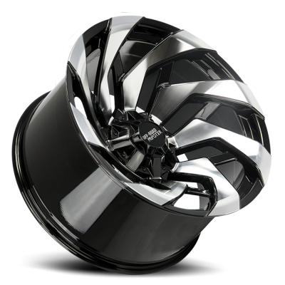 Aluminum Wheels 22x12 M24 GBM Series Machined Gloss Black 5 On 127/5 On 139.7 Bolt Pattern -44 Offset Off Road Monster