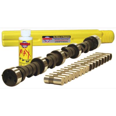 Hydraulic Flat Tappet Max Certified Camshaft & Lifter Kit; 1955 - 1998 Chevy 262-400 1800 to 6000 Howards Cams MC110041-12