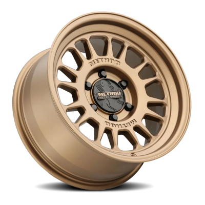 Aluminum Wheels 17x8.5 MR318 Bolt Pattern 6 On 135 Offset 0 Lip Size 1.97 Method Bronze BZ Method