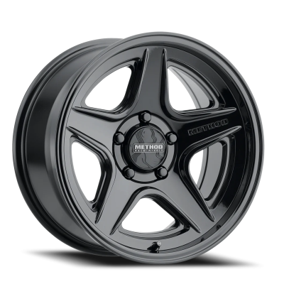 Aluminum Wheels 17x9 MR319 Bolt Pattern 5 On 114.3 Offset -12 Lip Size 1.14 Gloss Black GB Method
