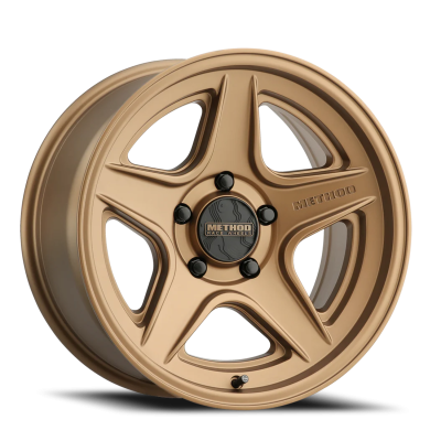 Aluminum Wheels 17x9 MR319 Bolt Pattern 5 On 114.3 Offset -12 Lip Size 1.14 Method Bronze BZ Method
