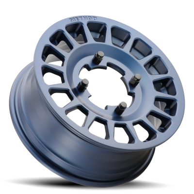 Aluminum Wheels 14x6 MR407 Bead Grip UTV Bolt Pattern 4 On 156 Offset 38 Lip Size 0 Bahia Blue BL Method