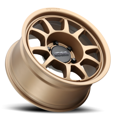 Aluminum Wheels 15x7 Bead Grip MR702 Bolt Pattern 5 On 100 Offset 15 Lip Size 1.18 Method Bronze BRZ Method