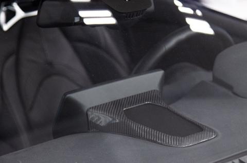 LE Carbon Fiber Center Speaker Cover - 2020 Toyota Supra OLM Outside Line Motoring